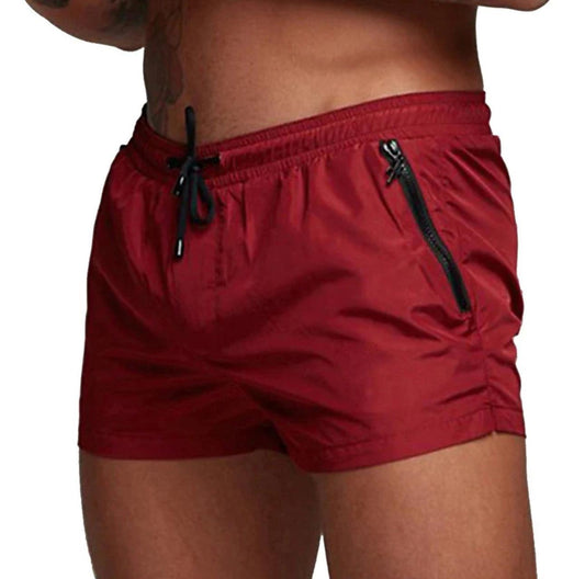 Men's Red Swimming Shorts