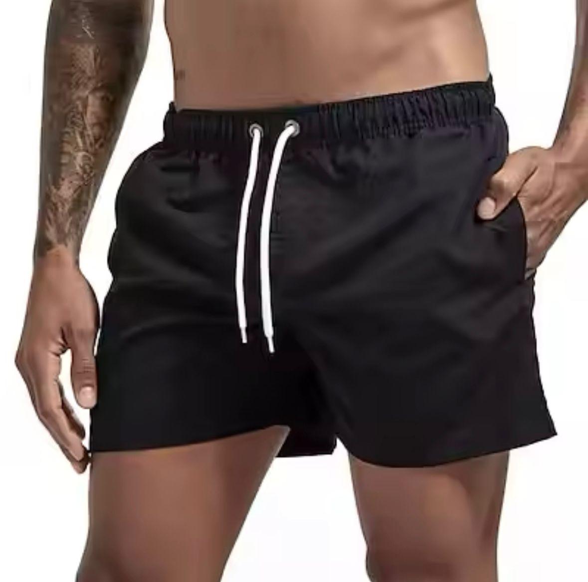 Men's Black Swim Shorts