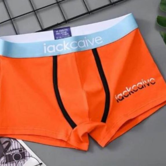 Men's Orange Boxers