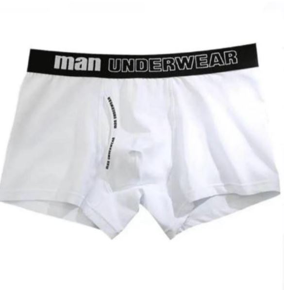 Man Underwear White